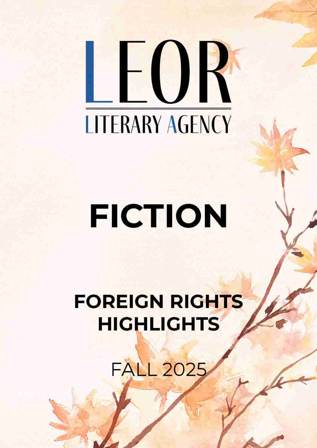 Leor Right List - Fiction 