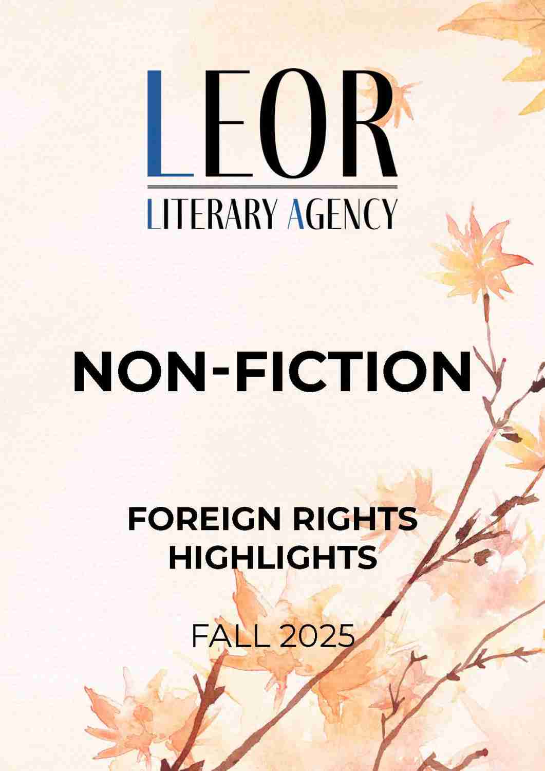 Leor Right List - Non Fiction 